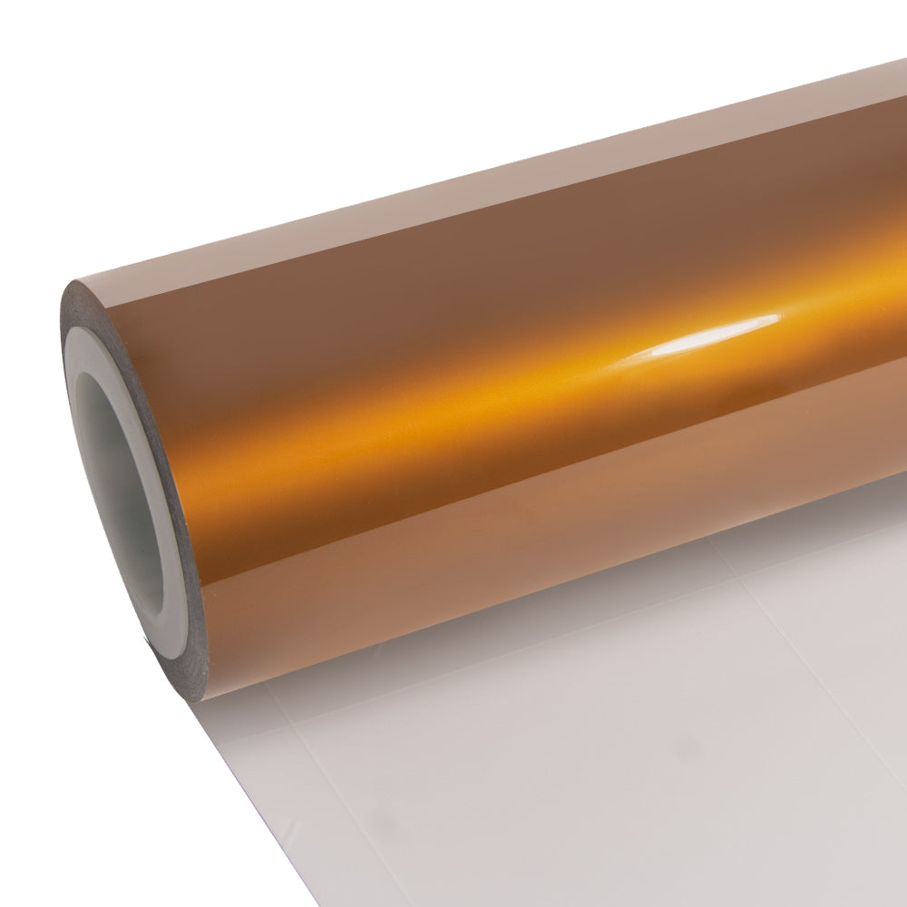 Glossy Metallic Copper Vinyl Wrap