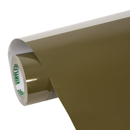 High Glossy Army Green Vinyl Wrap