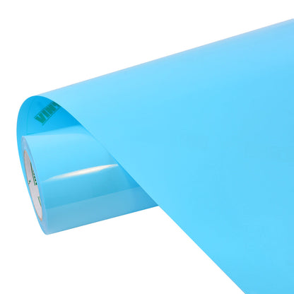 High Glossy  Sky Blue Vinyl Wrap