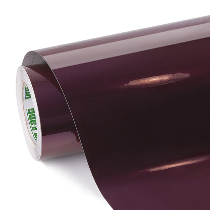 Glossy Metallic Wine Red.