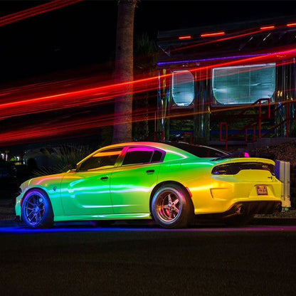 Candy Metallic Neon Yellow Vinyl Wrap