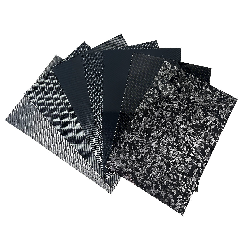 Carbon Fiber Vinyl Wraps A4 Samples