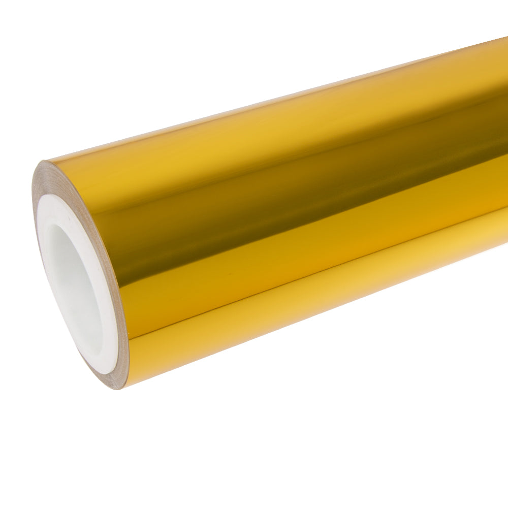 Mirror Chrome Gold Vinyl Wrap