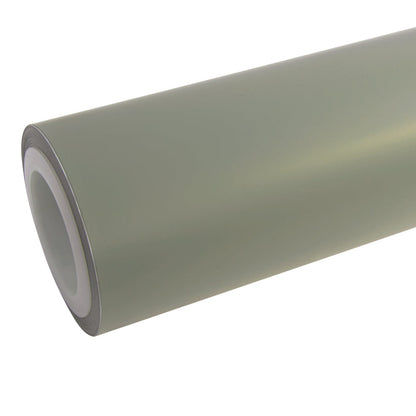 Satin Chrome Silk Khaki Green Vinyl Wrap